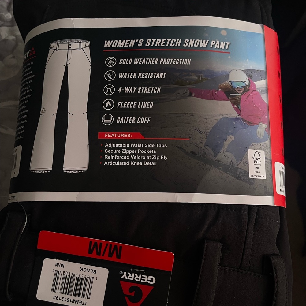 Garry black pants